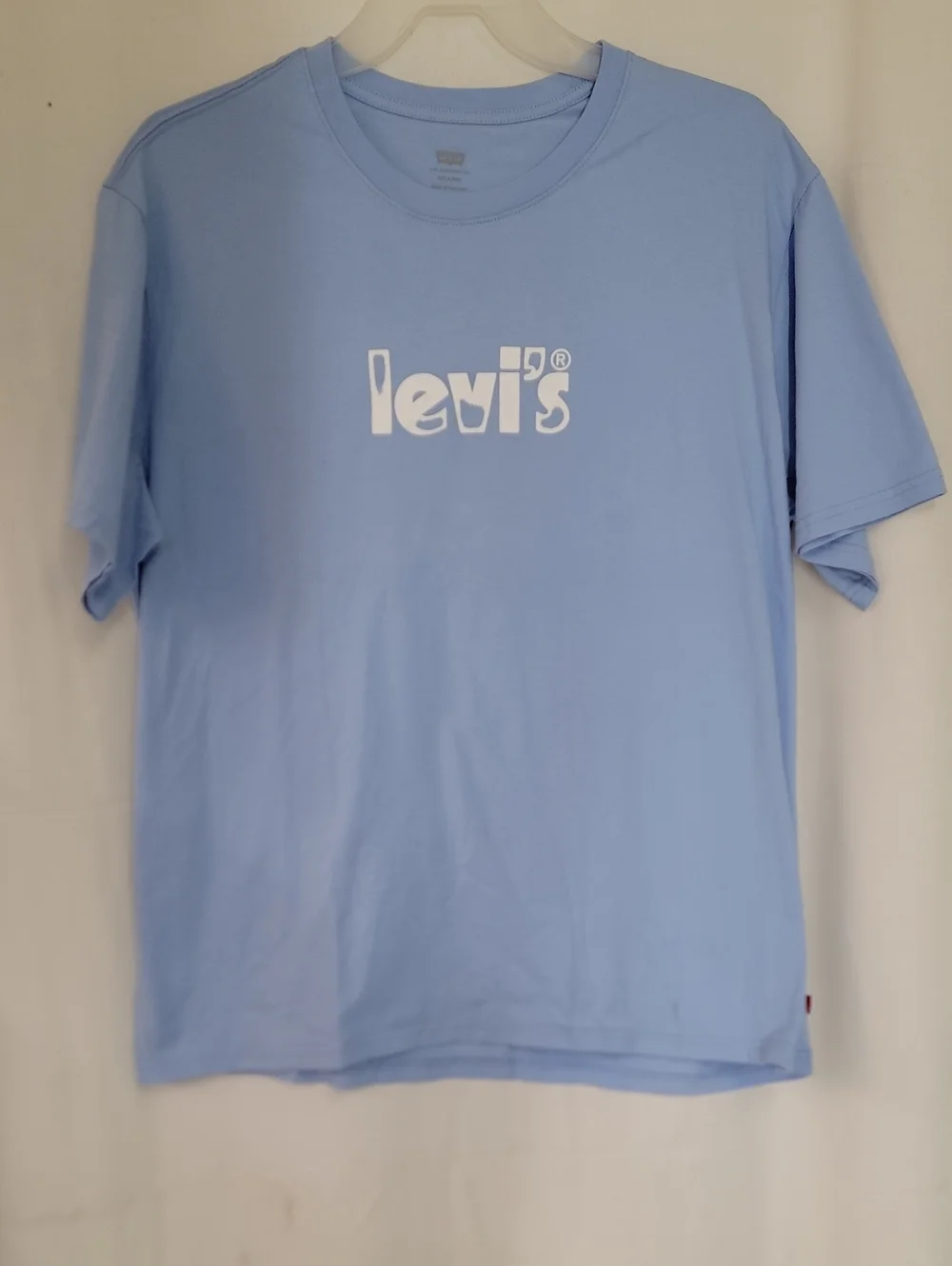 Levi's Light Blue Short-Sleeve Logo Tee